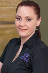 Headshot of Paula Beuerman, RMT in her treatment room